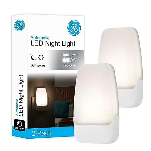 GE Plug-in Night Light with Dusk to Dawn Sensor, 16 Pack (Warm White) | Automatic Indoor Lighting thumbnail 1