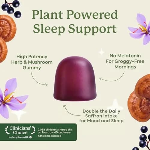 Plant People WonderSleep - 2 Pack | Melatonin-Free Mushroom & Herbal Gummies for Rest thumbnail 2