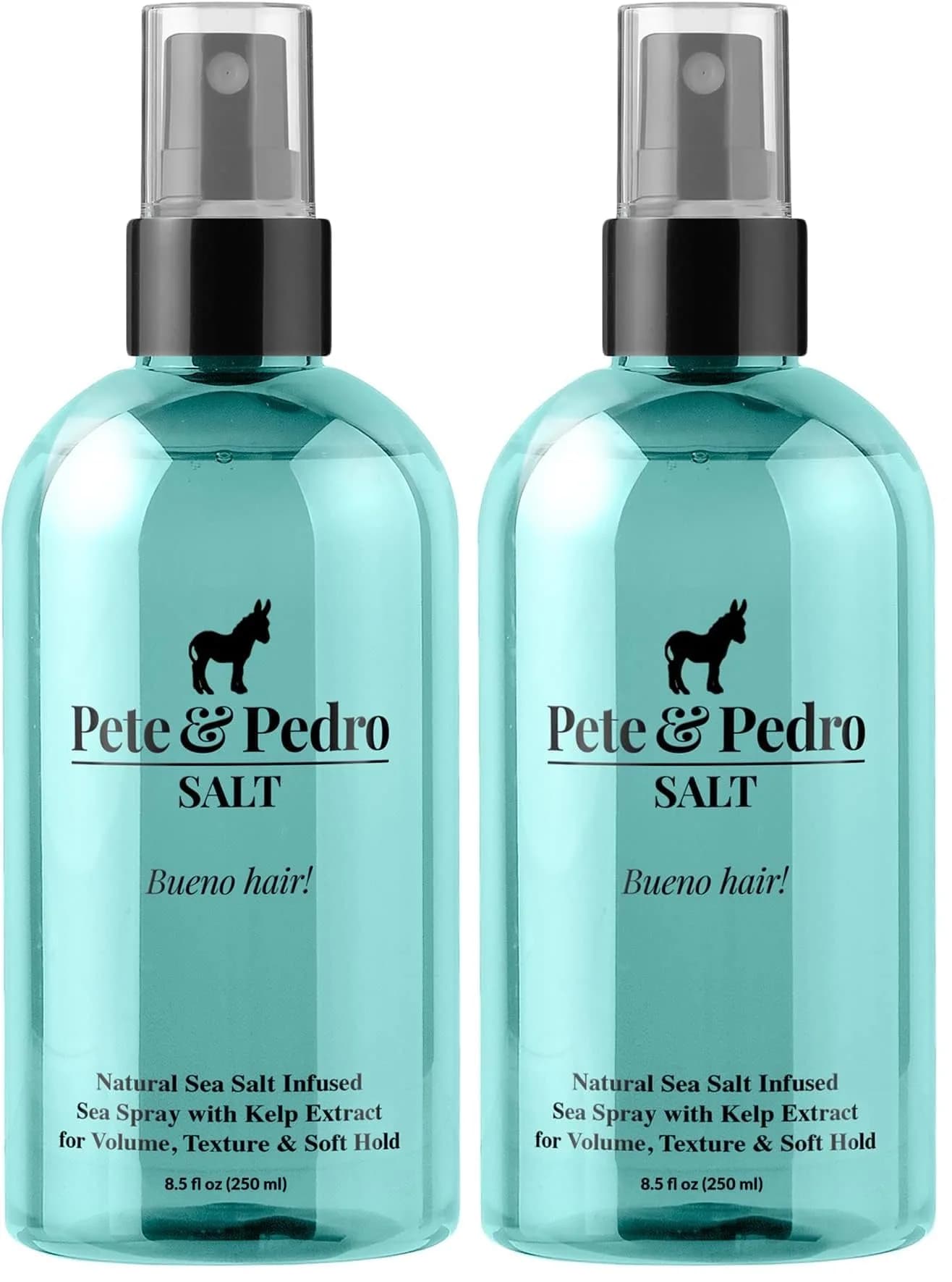 Pete & Pedro Natural Sea Salt Spray for Hair 500ml (17 Fl Oz) | Adds Instant Volume, Texture, Thickness, & Light Hold - main product image
