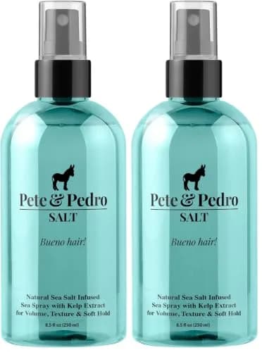 Pete & Pedro Natural Sea Salt Spray for Hair 500ml (17 Fl Oz) | Adds Instant Volume, Texture, Thickness, & Light Hold thumbnail 1