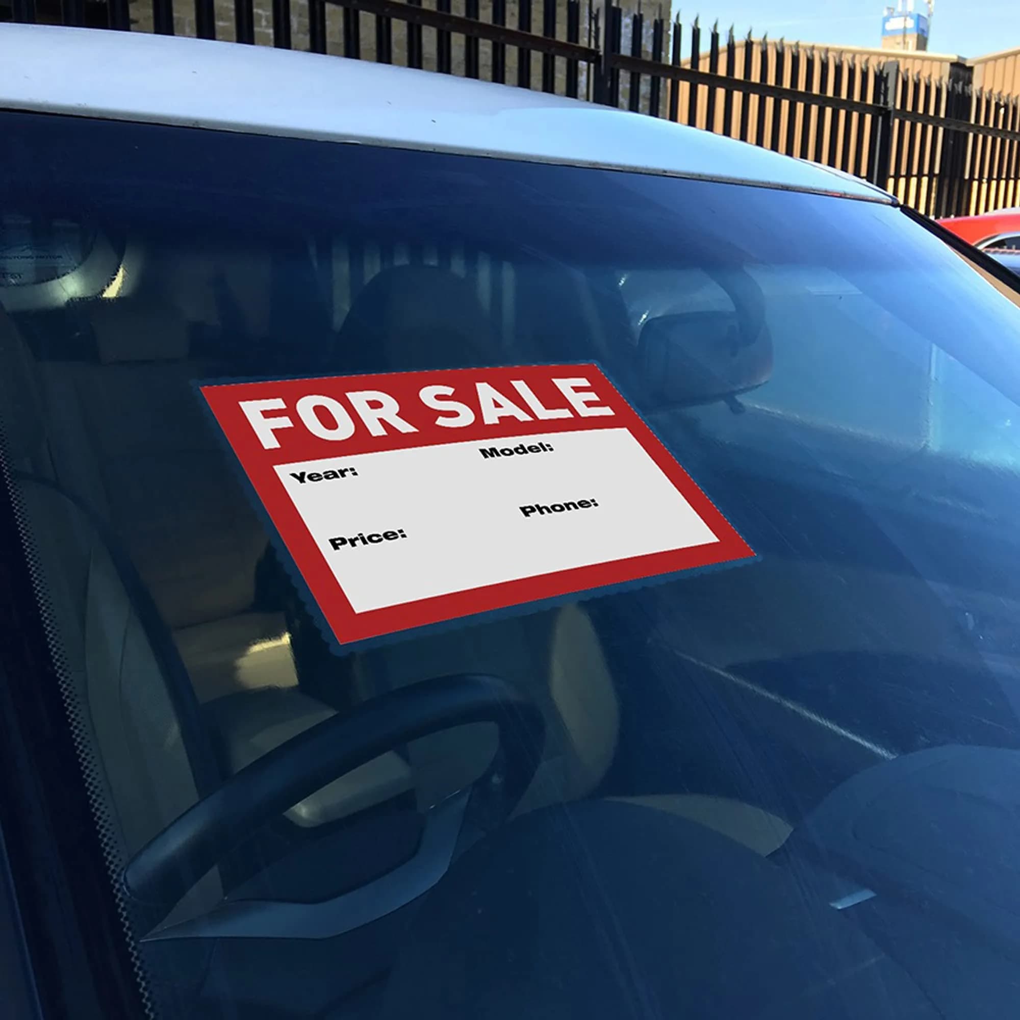 SMASMILE Static Cling Windshield Sticker Applicator 10 Pack 5"x7" | Reusable & Residue-Free - view 4