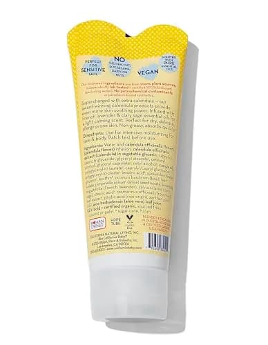 California Baby Calendula Cream 2.9 oz / 82g | Plant-Based Moisturizer for Dry Sensitive Skin thumbnail 2