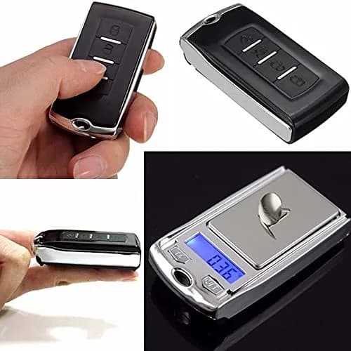 YOVECATHOU Mini Car Key LCD Digital Balance 0.01g-200g | Precise Jewelry & Food Scale (Pack of 2) thumbnail 2