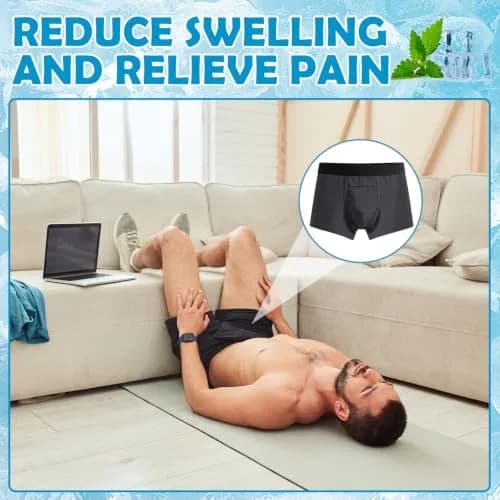 Janmercy Vasectomy Underwear Men Briefs XXL | Support & Recovery Aid thumbnail 5