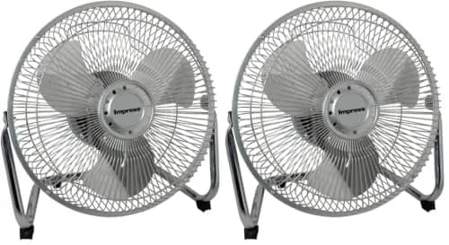 Better Chef 9-Inch Diameter High-Velocity Fan Pack of 2 | Ultra Quiet, 360° Tilt, Corrosion Resistant Blades thumbnail 1