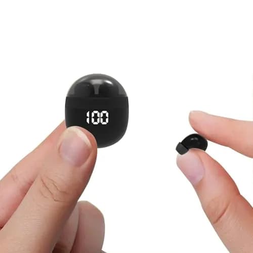 YXYKODM Invisible Mini Wireless Bluetooth Earbuds Tiny IPX6 Waterproof Sleep Stereo | HiFi Sound for Work & Study thumbnail 1