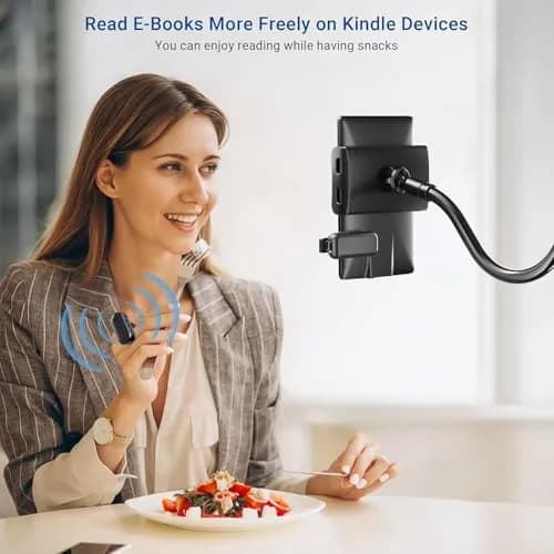 Locthal Black Ring Remote Control Page Turner for Kindle Paperwhite/Fire HD Tablet | Hands-Free Reading Accessory thumbnail 6