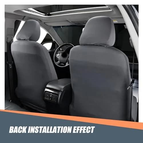 Crynod Car Seat Headrest Cover 9" x 10.6" | Breathable, Reusable, Fully Surrounded (70-120 chars) thumbnail 5