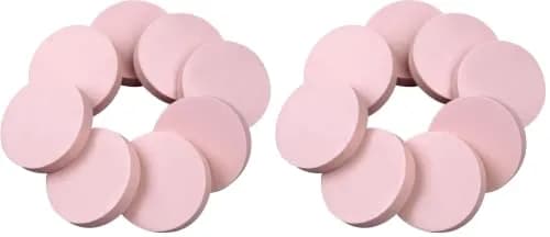 XoreArt Pink Rubber Carving Blocks 2"x2" x 0.39" (16 Blocks Total) | Soft & Easy to Carve for Stamps thumbnail 1
