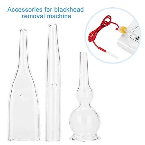 Agatige Blackhead Removal Glass Tube Kit (Pack of 3) | Vacuum Suction Pore Cleaner Accessories thumbnail 9