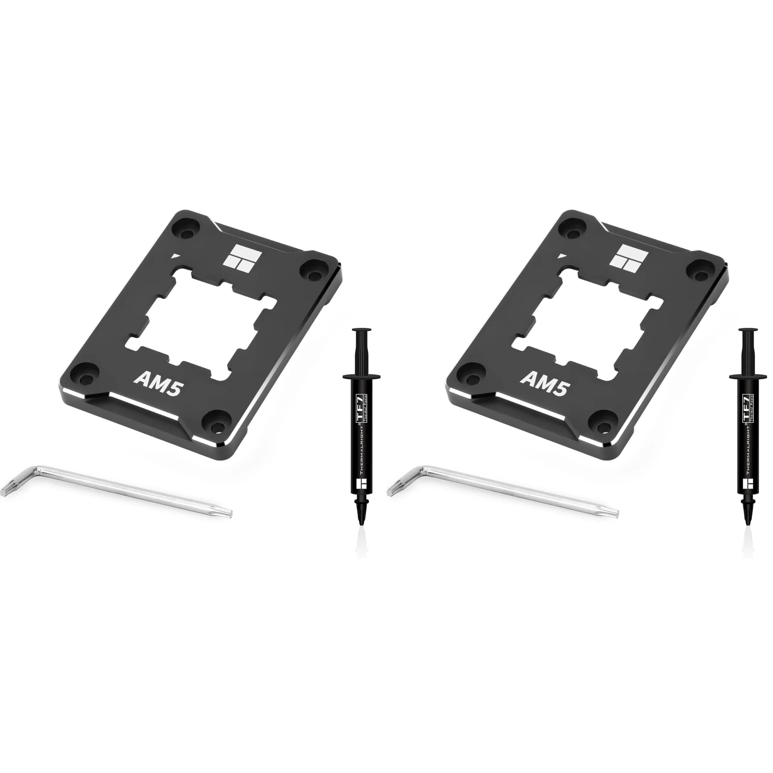 Thermalright ASF-Black AM5 CPU Holder Pack of 2 | Corrective Anti-Bending Fixing Frame - main product image