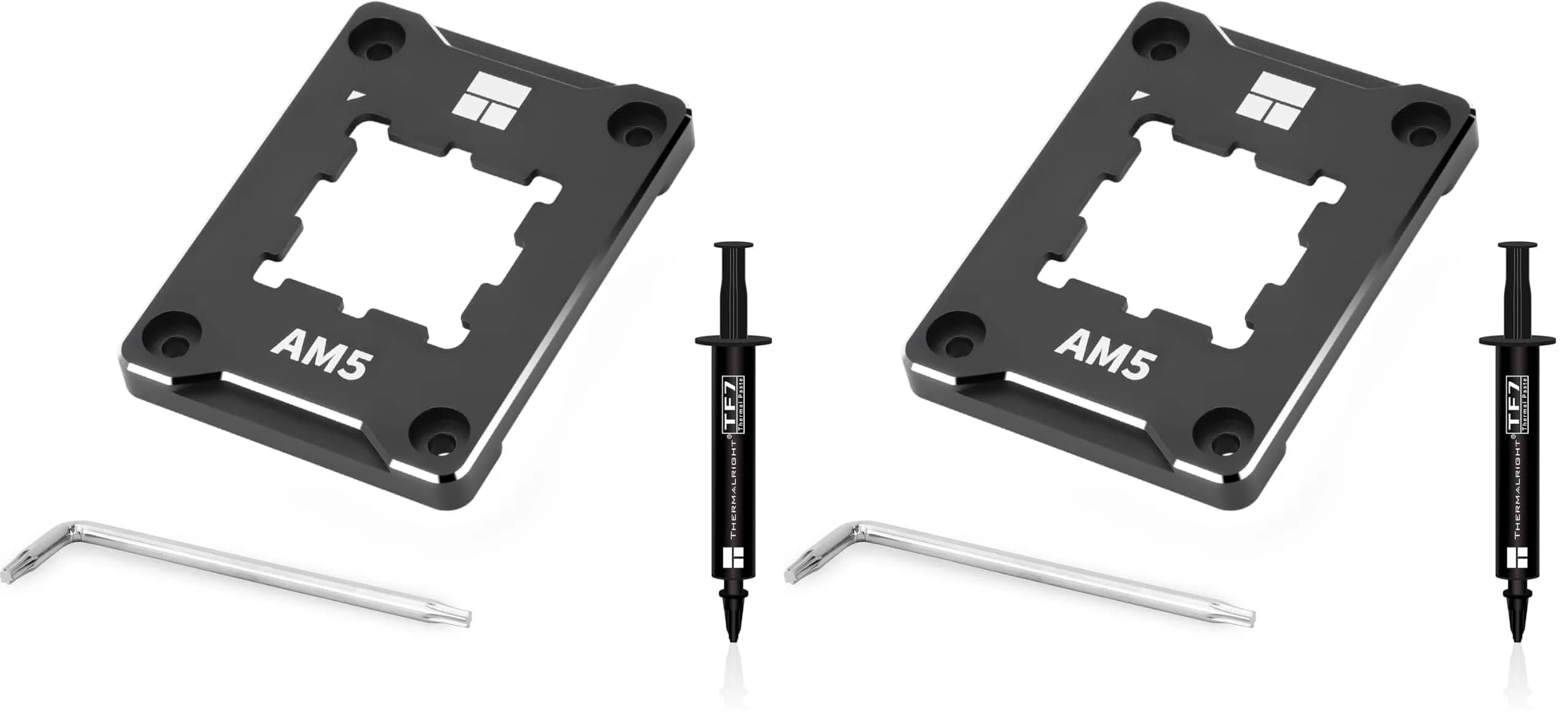 Thermalright ASF-RED AM5 CPU Holder | Corrective Anti-Bending Fixing Frame for AMD AM5 Socket — Black