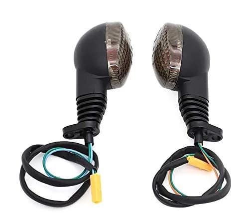 motoparty Motorcycle Turn Signals for Kawasaki EX250R Ninja 250R | Durable Smoke Shell, Easy Install thumbnail 3