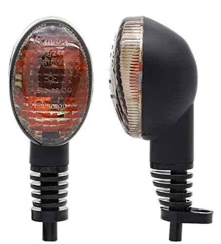 motoparty Motorcycle Turn Signals for Kawasaki EX250R Ninja 250R | Durable Smoke Shell, Easy Install thumbnail 1