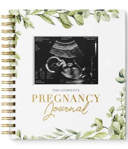 Bibi & Beau Keepsake Pregnancy Book & Journals - 250 Pages | Floral - Complete Milestone Journey thumbnail 1