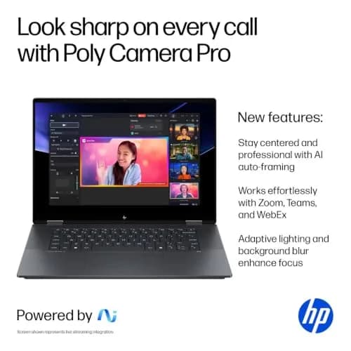 HP OmniBook X Flip 2-in-1 Laptop 16GB LPDDR5 RAM 1TB SSD | AI-Accelerated Creativity & Versatility thumbnail 2