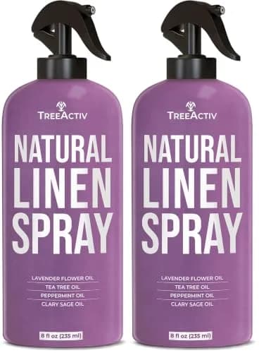 TreeActiv Natural Linen Spray Lavender for Sleep 473ml (16 fl oz) | Relaxing Pillow Mist Freshener thumbnail 1