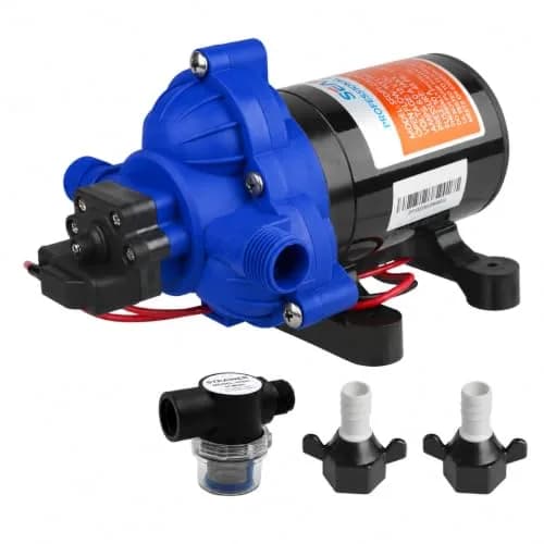 SEAFLO Water Pressure Pump 12V | 3 GPM | 45 PSI | Blue Housing | Versatile Marine & RV Pump thumbnail 1