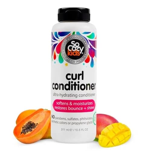 SO COZY Curl Conditioner | Kid's Hair | Softens, Restores Bounce & Shine | No Parabens, Sulfates, Dyes, Sweet-Crème (10.5 Fl Oz Pack of 12) thumbnail 1