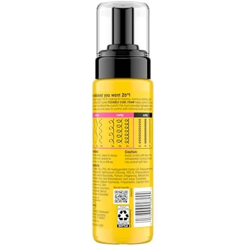 Got2B Curled Flexible Curl Foam Mousse for Wavy & Curly Hair, 1212 ml (40.2 Fl Oz) Pack of 6 | Humidity Resistant thumbnail 6