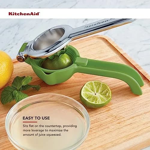 KitchenAid Citrus Juice Press Squeezer for Lemons and Limes 8 Inch Pack of 12 | Effortless Juicing with Seed Catcher thumbnail 5
