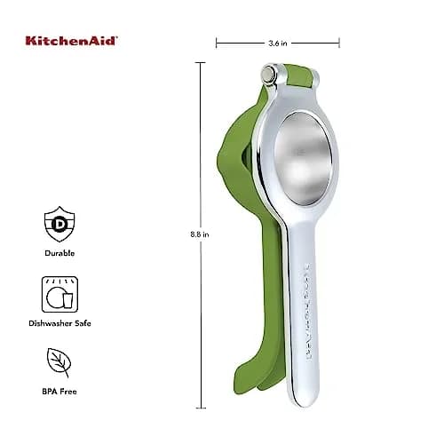 KitchenAid Citrus Juice Press Squeezer for Lemons and Limes 8 Inch Pack of 12 | Effortless Juicing with Seed Catcher thumbnail 3