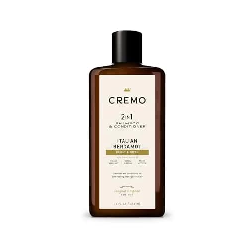 Cremo Italian Bergamot 2-in-1 Shampoo & Conditioner for Men, 473ml (16 Fl Oz) Pack of 12 | Invigorating Scent for All Hair Types thumbnail 1