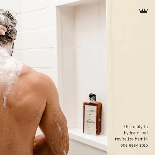 Cremo Italian Bergamot 2-in-1 Shampoo & Conditioner for Men, 473ml (16 Fl Oz) Pack of 12 | Invigorating Scent for All Hair Types thumbnail 2