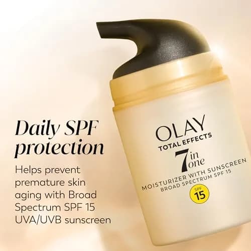 Olay Total Effects 7-in-1 Anti-Aging Face Moisturizer SPF 15 1.7 Fl Oz | Fragrance-Free, Pack of 12 thumbnail 3