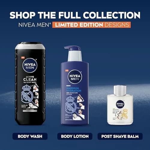 NIVEA MEN Sensitive Post Shave Balm, Alcohol-Free Soothing Moisturizer 296ml (3.3 Fl Oz) | Fights 5 Signs of Shave Irritation thumbnail 9