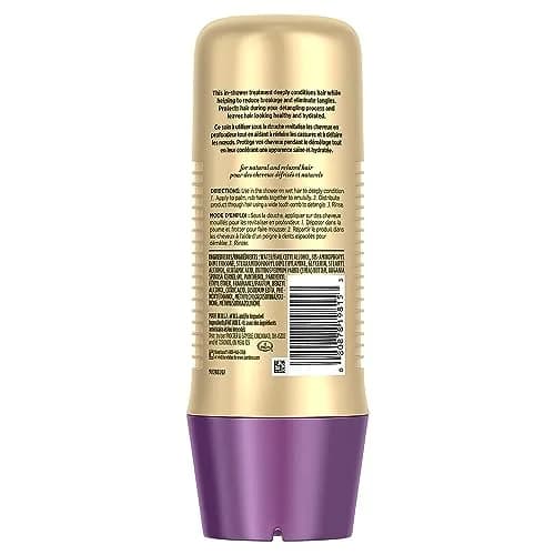 Pantene Gold Series Detangler Treatment for Curly and Coily Hair with Argan Oil and Shea Butter, 76.8 ml (2.6 Fl Oz) Pack of 6 | Developed by Black Scientists thumbnail 2