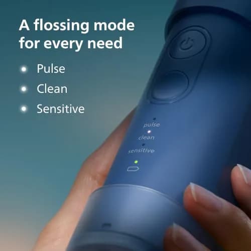Philips Sonicare Compact Flosser 1000 Portable Water Flosser | 3 Modes for Effective Oral Care thumbnail 4