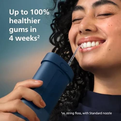 Philips Sonicare Compact Flosser 1000 Portable Water Flosser | 3 Modes for Effective Oral Care thumbnail 2