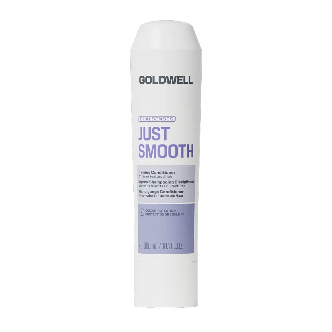 Goldwell Dualsenses Just Smooth Taming Conditioner 300ml | Frizz Control for Coarse, Thick Hair