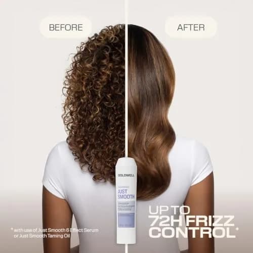 Goldwell Dualsenses Just Smooth Taming Conditioner 300ml | Frizz Control for Coarse, Thick Hair thumbnail 4