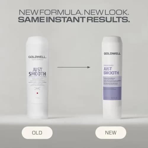 Goldwell Dualsenses Just Smooth Taming Conditioner 300ml | Frizz Control for Coarse, Thick Hair thumbnail 2