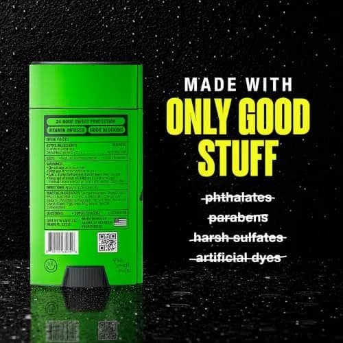 W by Jake Paul Men's Antiperspirant 2.6 oz | 24 Hour Sweat & Odor Protection, Vitamin-Infused Formula, Bamboo Burst Scent thumbnail 6