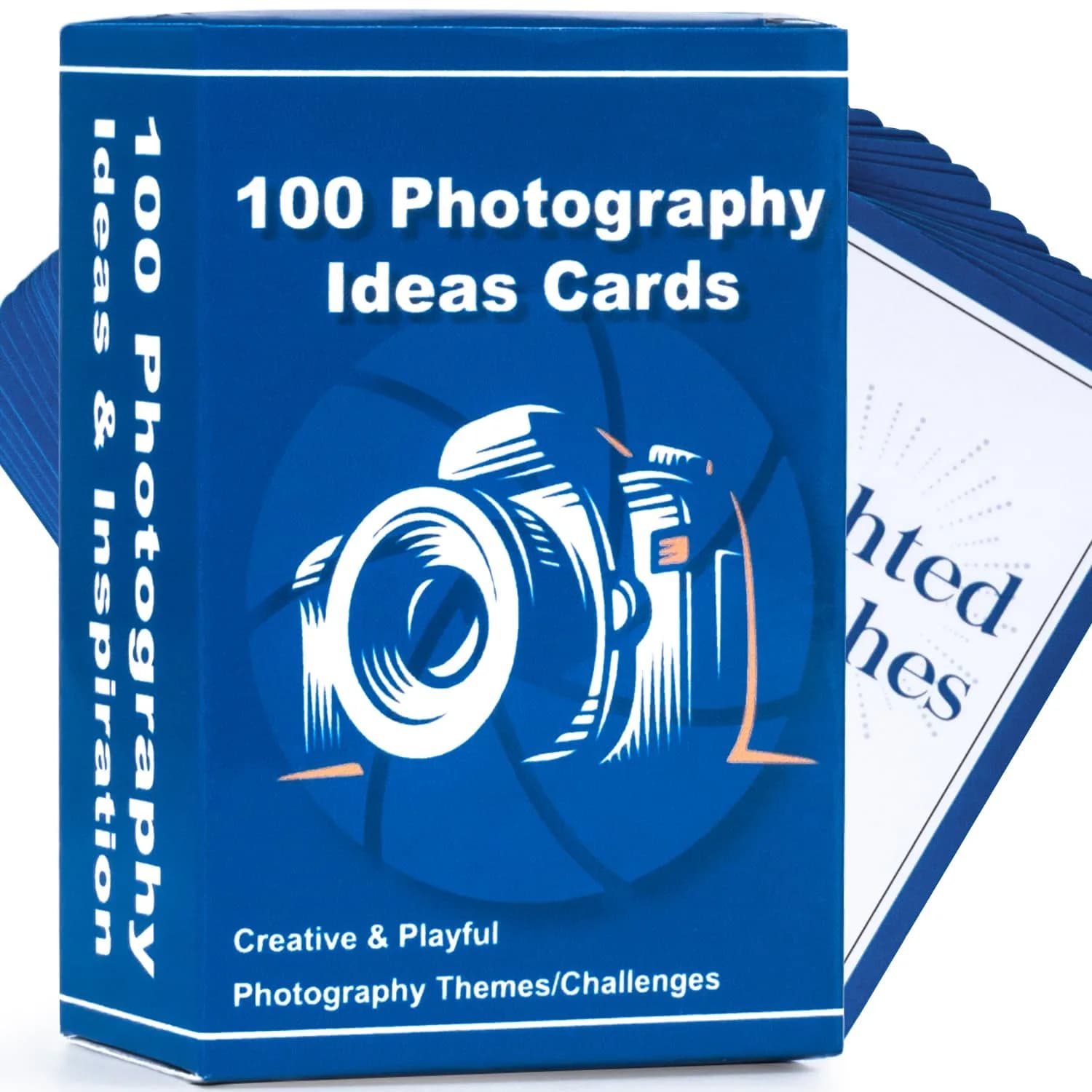 Tip Info DSLR Cheat Sheet Photography Accessories 10 cm (4 in) | Quick Reference Cards for Canon, Nikon, Sony — 220 Solo Portrait Posing Ideas