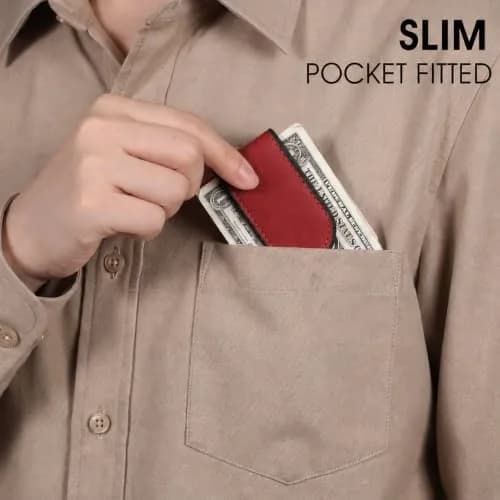 Hpmjz Slim Magnetic Money Clip | Compact Magnetic Wallet for Men thumbnail 6