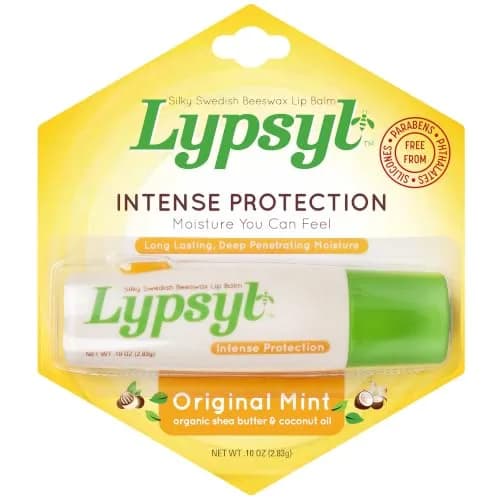 Lypsyl Hydrating Lip Balm with Original Mint Scent 0.10 Oz | Long-Lasting Moisture & Refreshing Flavor thumbnail 1