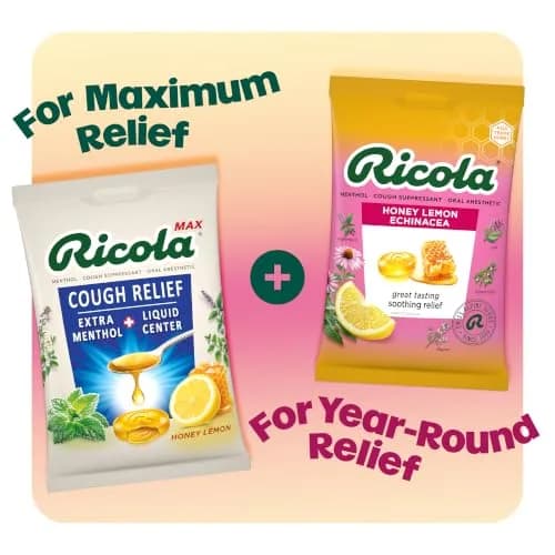 Ricola Honey Lemon Echinacea Cough Drops 115 Count | Menthol & Swiss Herbs for Throat Relief thumbnail 5