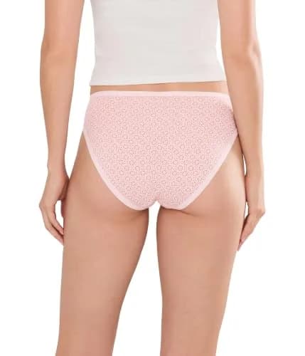 Pact Womens Everyday Classic Fit Bikini 5-Pack First Light Small | Organic Cotton, Full Coverage, Mid Rise thumbnail 3