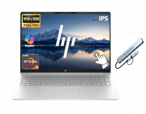 HP OmniBook 3 Laptop 16" Touch Screen | AMD Ryzen 5 40, 512GB SSD, 8GB RAM, Windows 11 Pro thumbnail 1