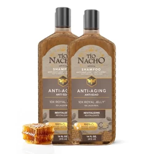 Tio Nacho Anti-Aging Shampoo with Royal Jelly 14 fl oz (Pack of 2) | Nourishes & Revitalizes Aging Hair thumbnail 1