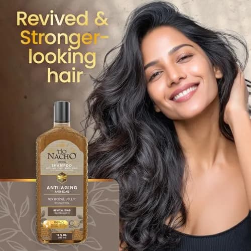 Tio Nacho Anti-Aging Shampoo with Royal Jelly 14 fl oz (Pack of 2) | Nourishes & Revitalizes Aging Hair thumbnail 3