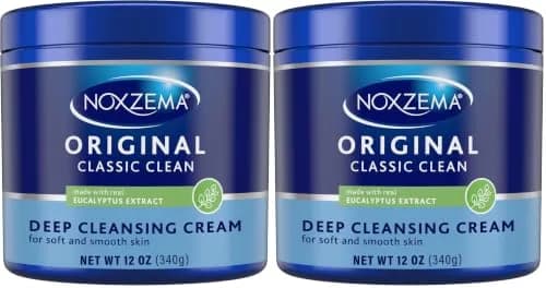 Noxzema Classic Clean Cream, Original Deep Cleansing 710ml (24 Fl Oz) | Dermatologist Tested thumbnail 1