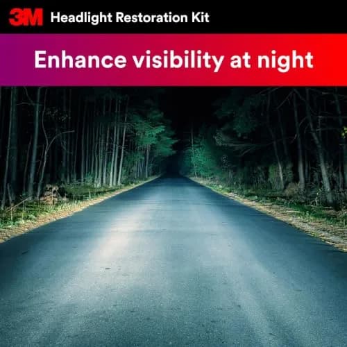3M Headlight Restoration Kit with Trizact Sanding Discs, 2 Pack | Restores Hazy & Yellowed Plastic Lenses thumbnail 4