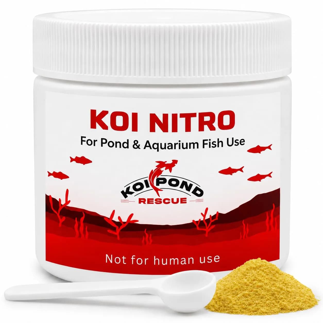 Koi Pond Rescue Koi Nitro Water Treatment 5g (0.176 oz) | For Freshwater, Saltwater & Koi Ponds