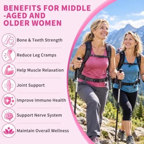 Hudetex Calcium Citrate 1200 mg Gummies with Collagen, Vitamin C D3 K2 B12 | Bone & Wellness Support thumbnail 3