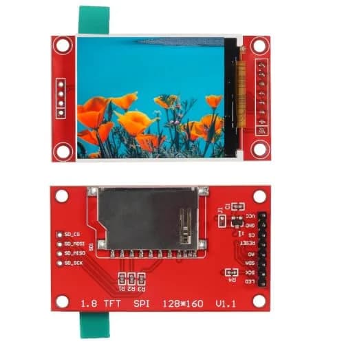 DIANN 1.8" SPI TFT LCD Display Screen Module ST7735 128×160 TFT LCD Shield 3.3V 5.5V | Rich Colors & Durable thumbnail 1